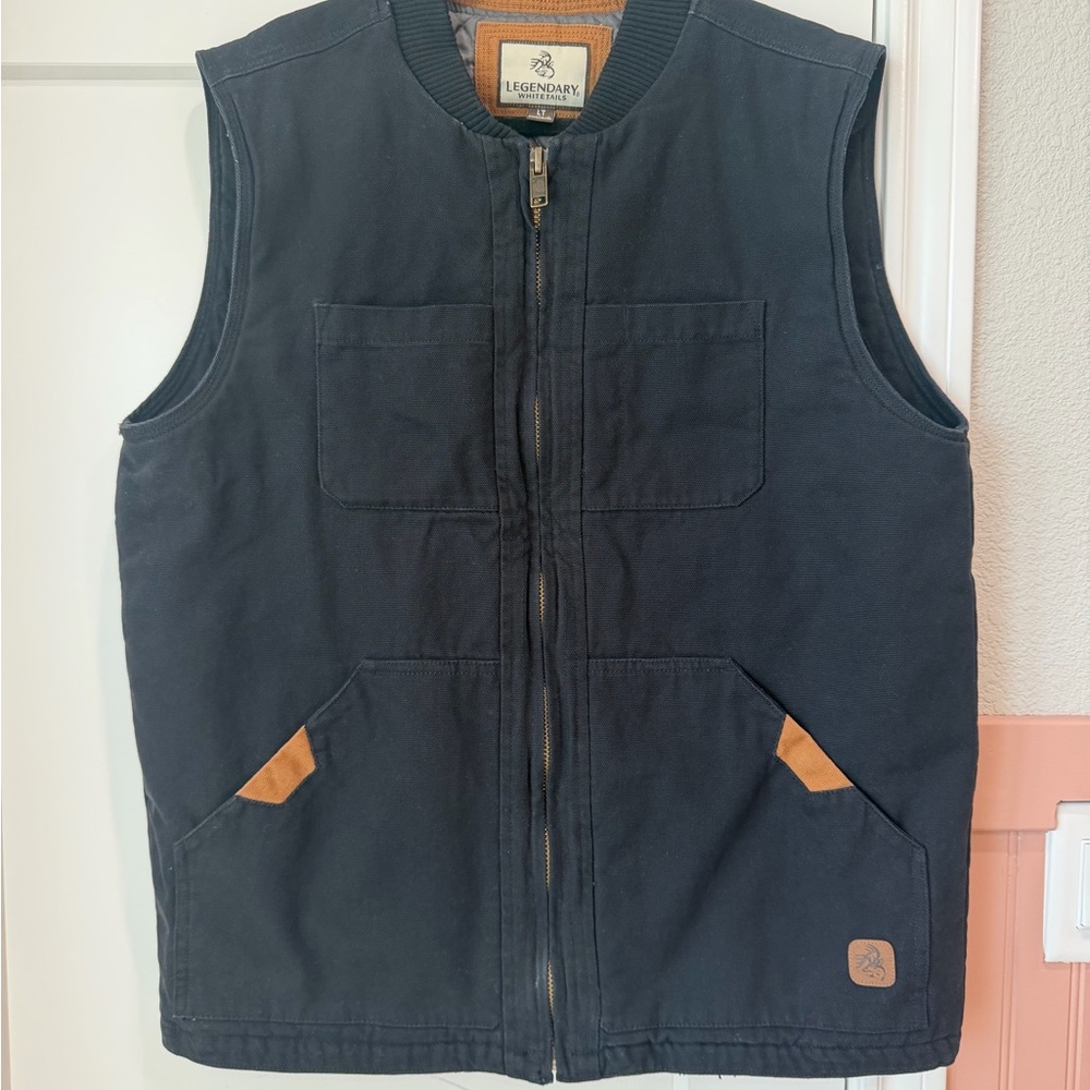 Legendary Whitetails Black Duck Canvas Vest